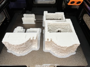 3D Printed Medieval Castle