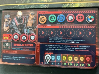 Cyberpunk 2077:  Maelstrom Dashboard