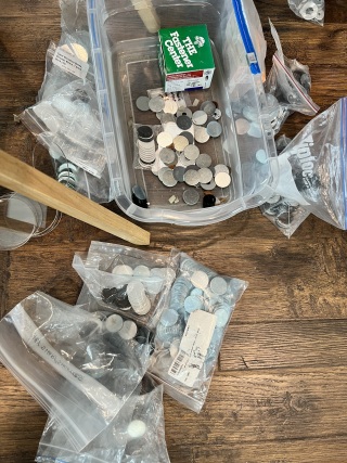 metal discs for basing