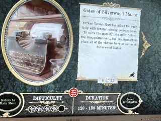 Mansions of Madness: Silverwood Manor