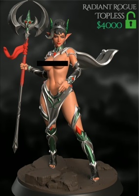 RADIANT ROGUE topless