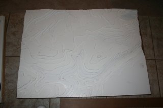 finsihed rough cut terrain board