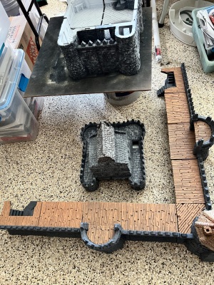 THE FISCHER KING CASTLE AND KEEP CONSTRUCTION continued