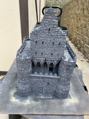 The Fischer King Castle and Keep Construction